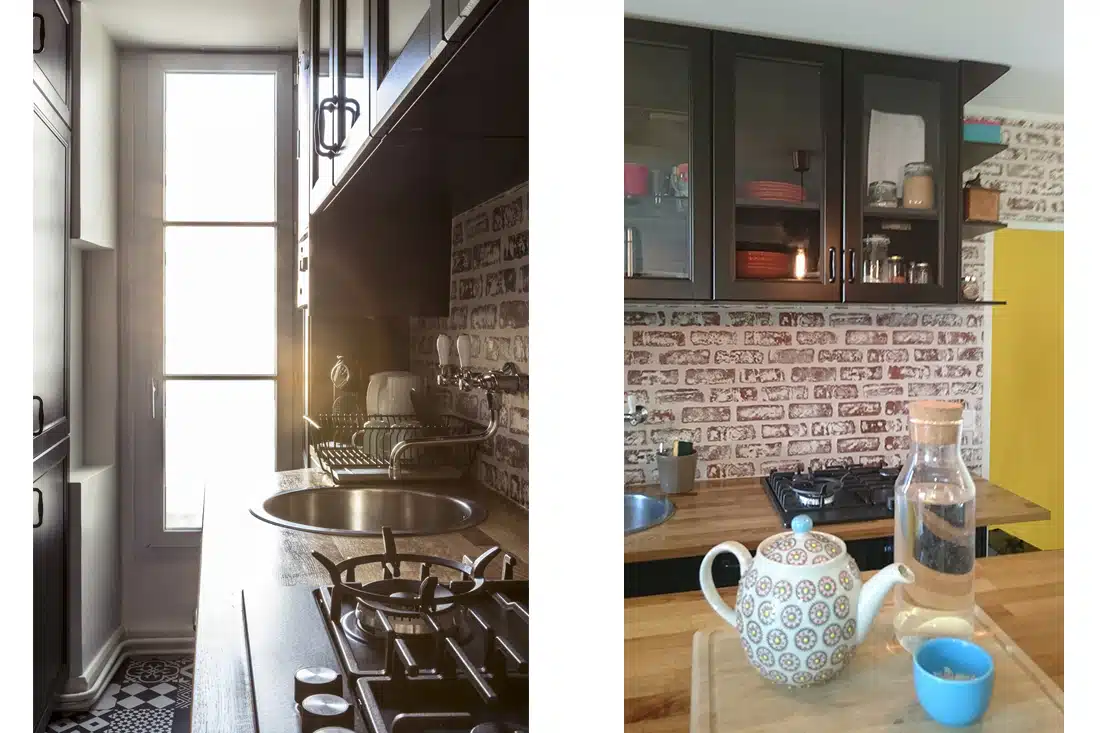 Rénovation appartement 50m2 Ouverture Cuisine