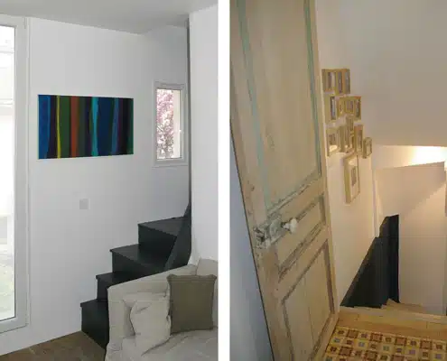 Réhabilitation Maison rénovation escaliers