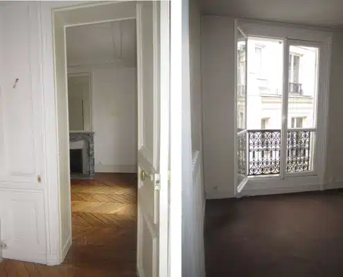 Rénovation appartement 110m2 75008