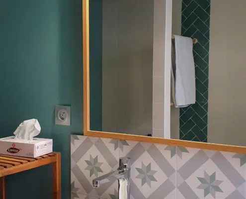Salle de bain rénovée