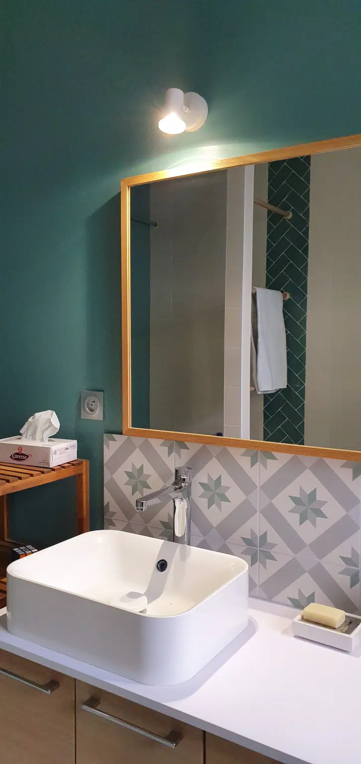 Salle de bain rénovée