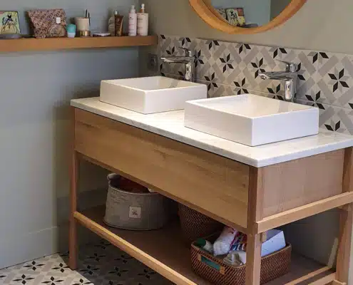 Salle de bain rénovée
