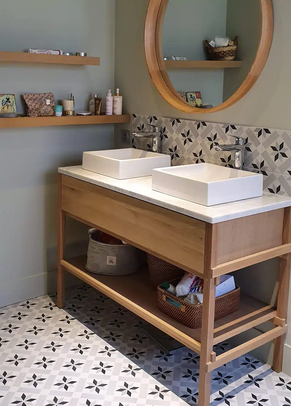 Salle de bain rénovée