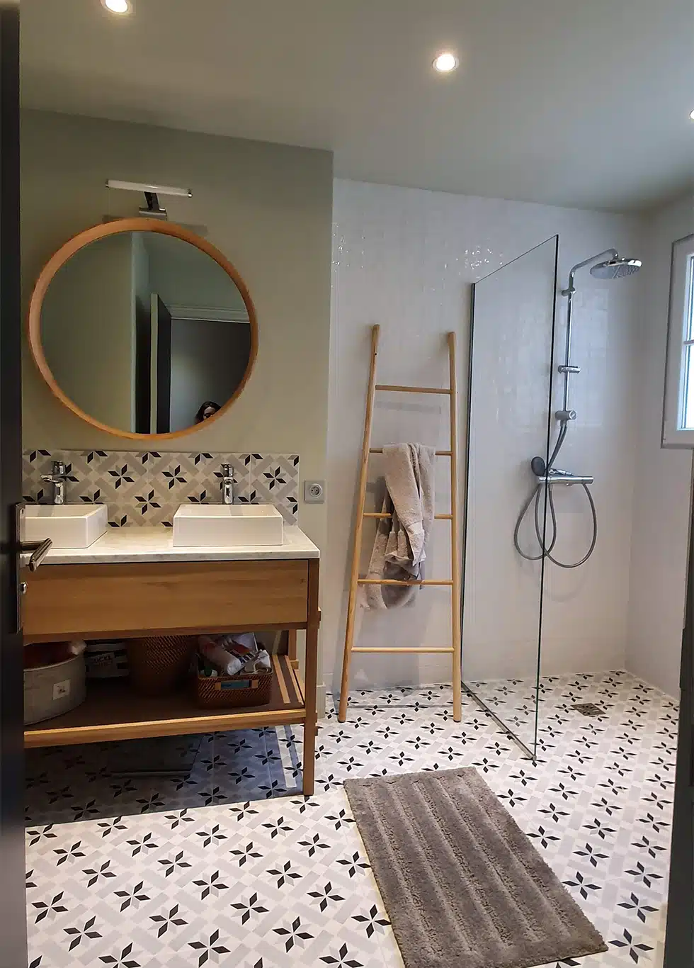 Salle de bain rénovée