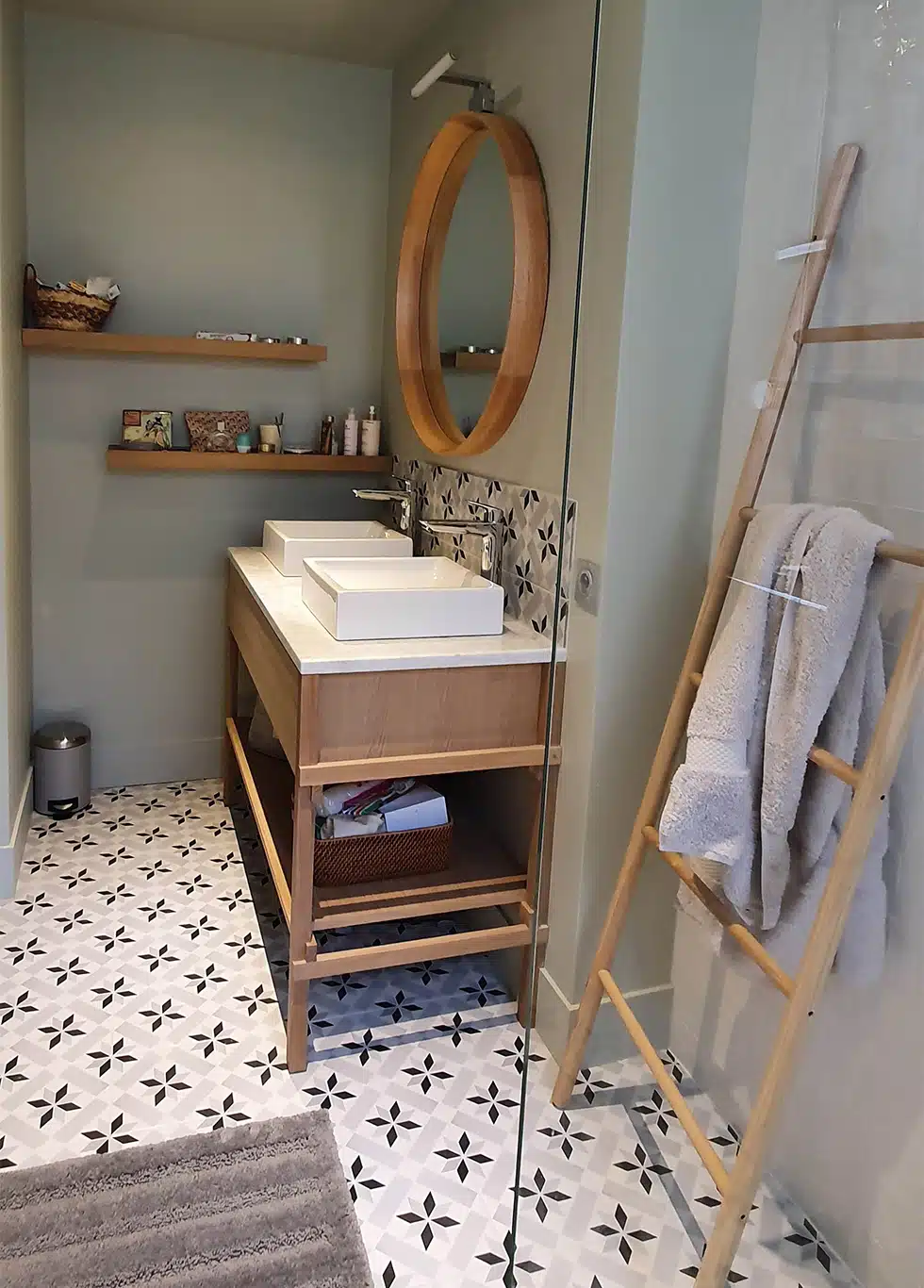 Salle de bain rénovée