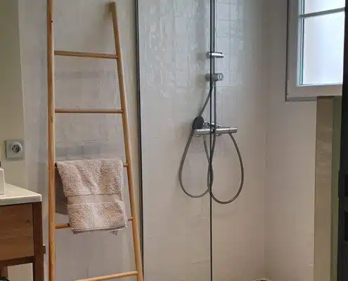 Salle de bain rénovée