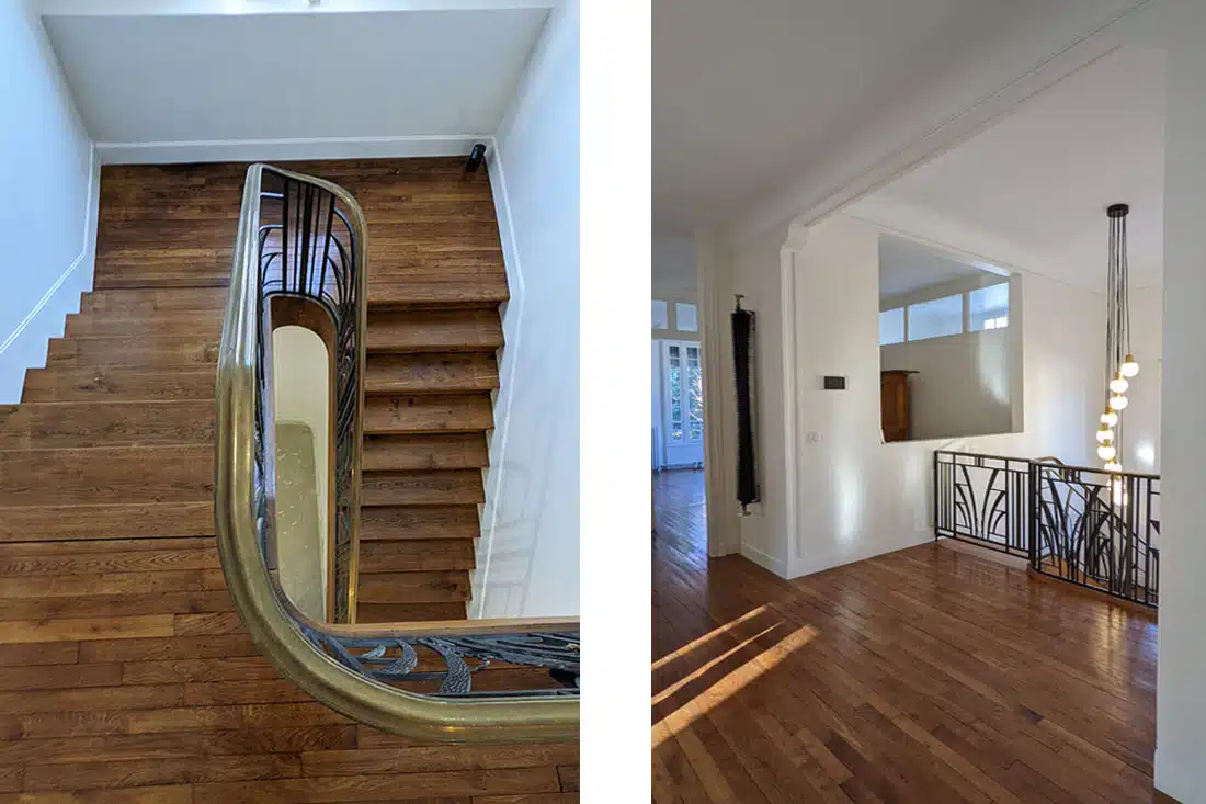 Escalier garde corps rénovation