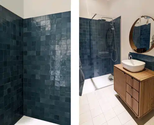 Création douche