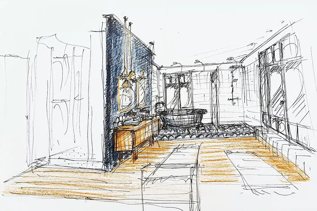 Croquis-bains 1