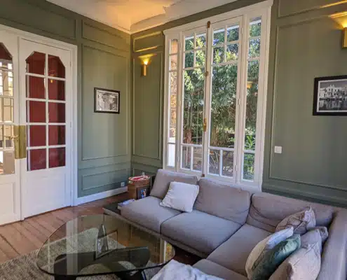Salon rénovation peinture