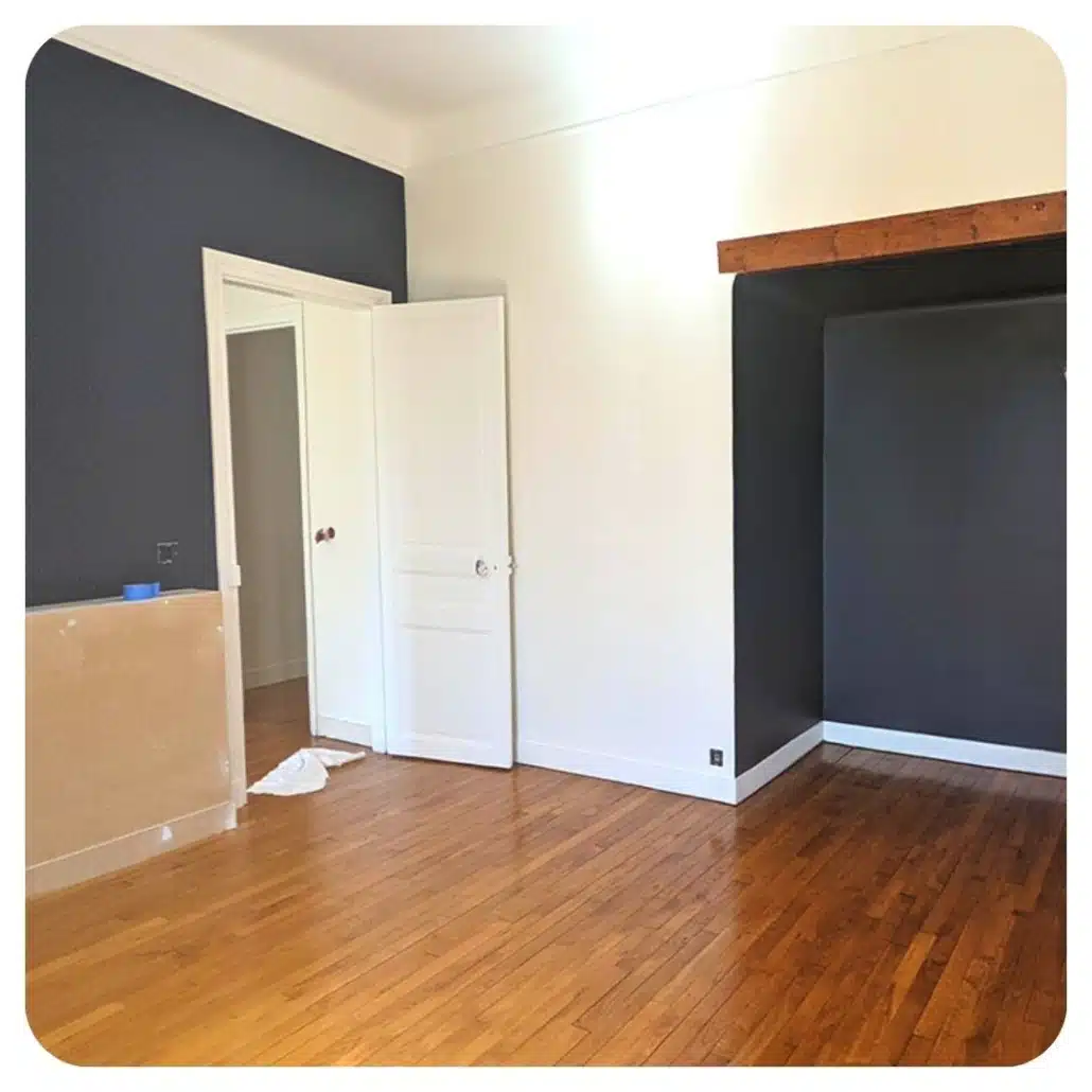 Étapes de rénovation, art déco