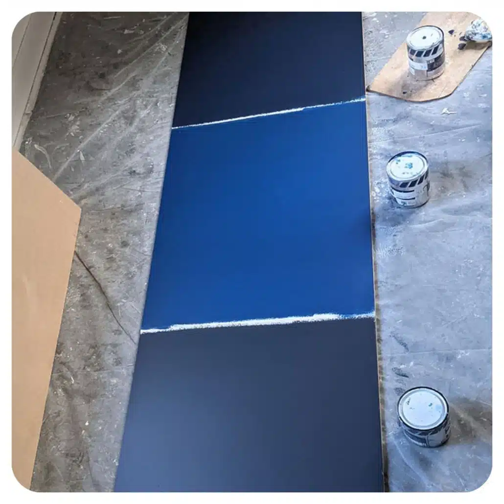 Choix de couleur, rénovation Art Déco