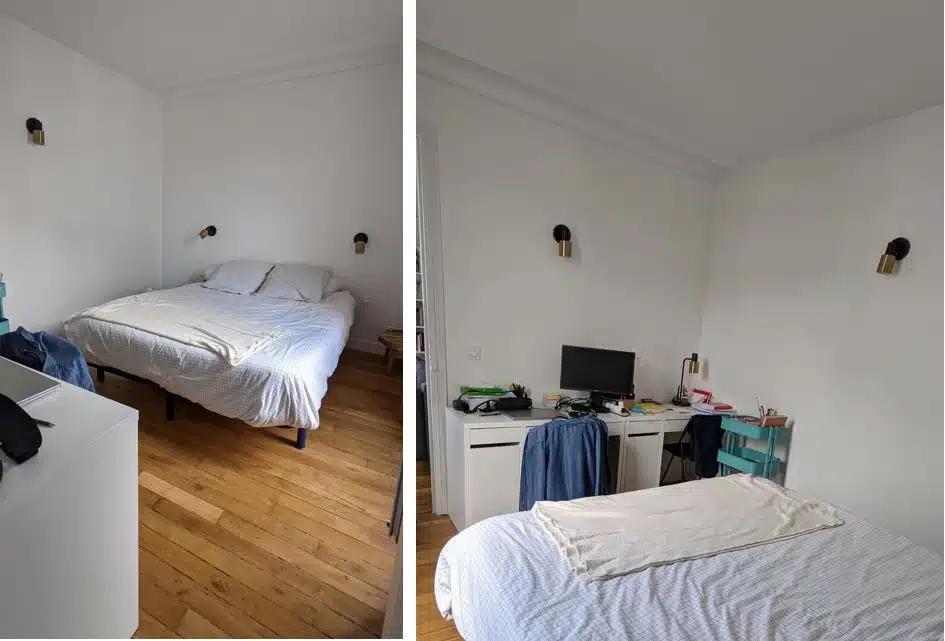 La chambre parentale après rénovation