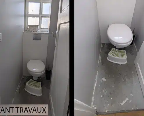 15 wc avant travaux