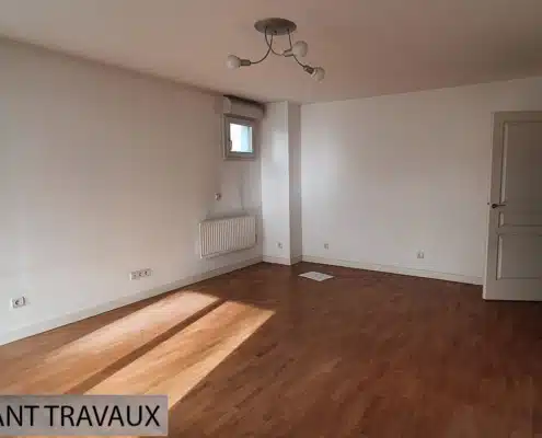 6 ouverture salon avant travaux