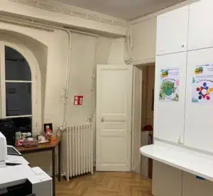 Croisement côté cour avant travaux