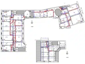Plan des Démolitions Cloisons Bureaux